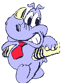 Gif animé rhinocéros cravate